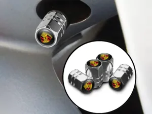 Porsche Ventilkappen für Auto Metallischer Stil